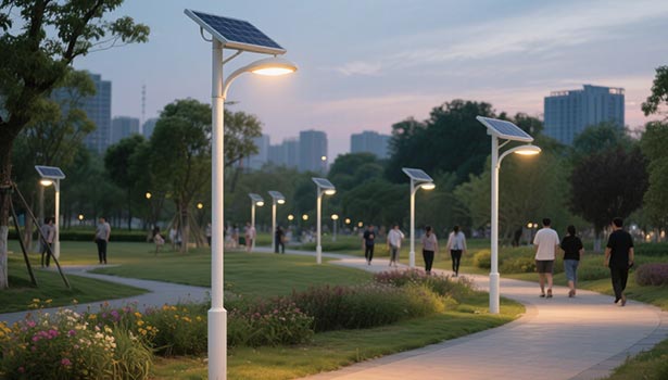Solar Street Light Poles